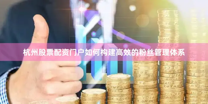 杭州股票配资门户如何构建高效的粉丝管理体系